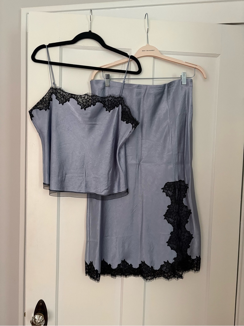 J.Crew Set Gwenyth skirt + lace trim camisole - Picture 4 of 6